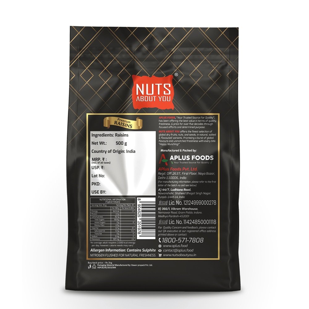 Nuts About You RAISIN, 500 g - Image 4