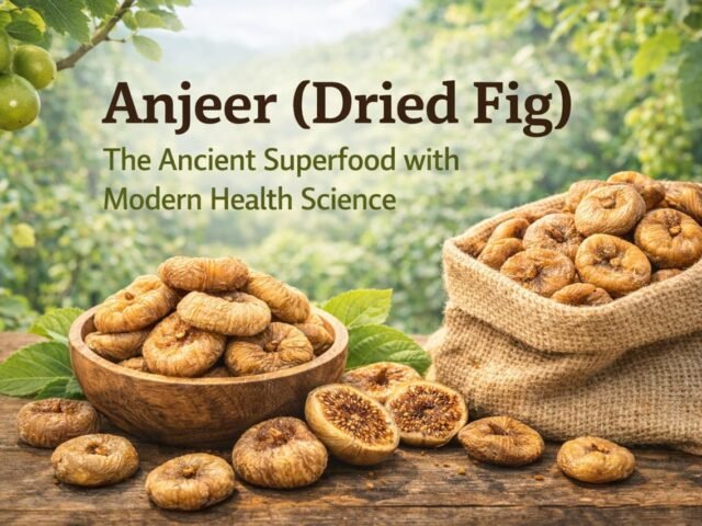 Anjeer (Dried Fig): The Ancient Superfood with Modern Health Science