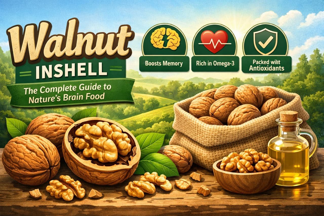 Walnut Inshell: The Complete Guide to Nature’s Brain Food